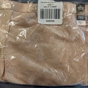 Torrid NWT Size 1 Nude Microfiber 360° Smoothing Brief Panty